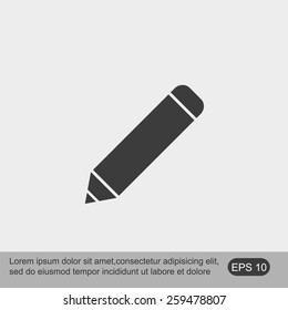 Pencil vector icon