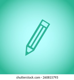 Pencil vector icon