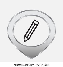 Pencil vector icon