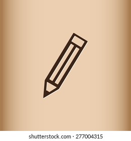 Pencil vector icon