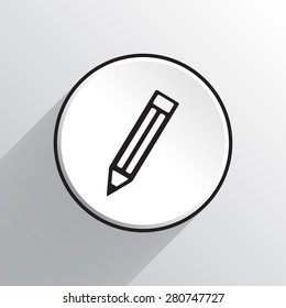 Pencil vector icon
