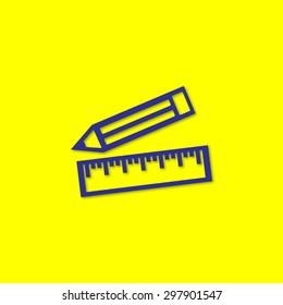 Pencil vector icon