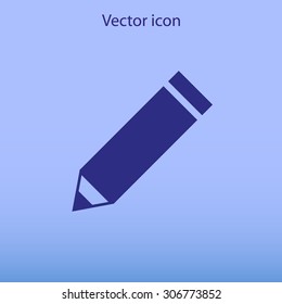 Pencil vector icon