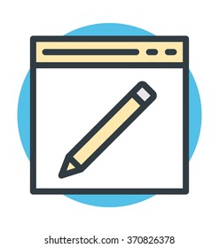 Pencil Vector Icon