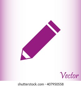 Pencil vector icon
