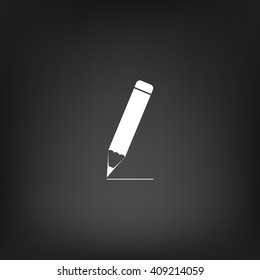 Pencil vector icon