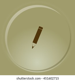 Pencil vector icon