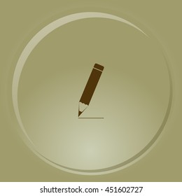 Pencil vector icon