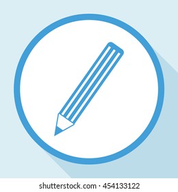Pencil vector icon.