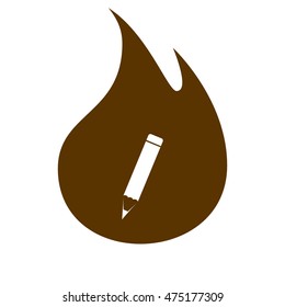Pencil vector icon