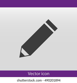Pencil vector icon