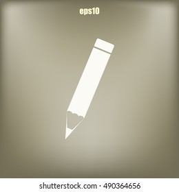 Pencil vector icon
