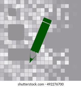 Pencil vector icon