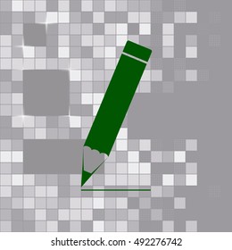 Pencil vector icon