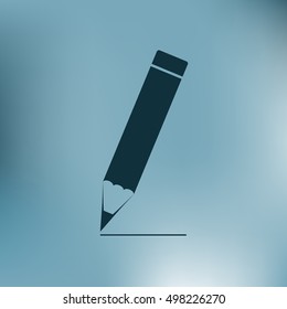 Pencil vector icon