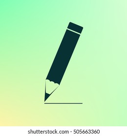 Pencil vector icon