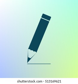Pencil vector icon