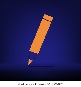 Pencil vector icon