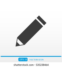 Pencil vector icon