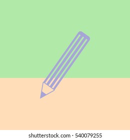 Pencil vector icon.