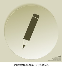 Pencil vector icon