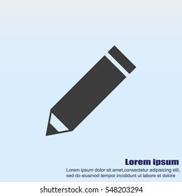 Pencil vector icon