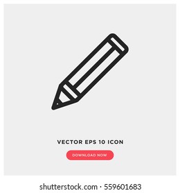 Pencil vector icon