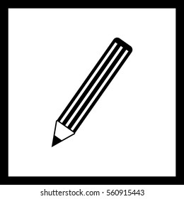 Pencil vector icon.