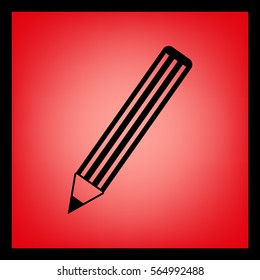 Pencil vector icon.