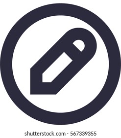 Pencil Vector Icon 