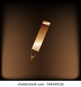 Pencil vector icon
