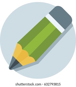 Pencil Vector Icon 