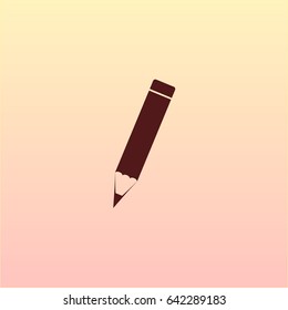 Pencil vector icon