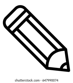 Pencil Vector Icon 