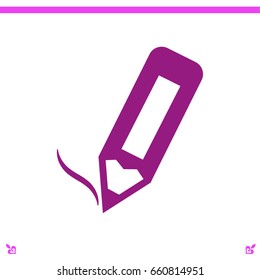 pencil vector icon