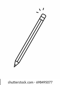 Pencil vector icon