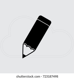 Pencil vector icon