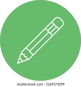 Pencil vector icon. Can be used for printing, mobile and web applications.