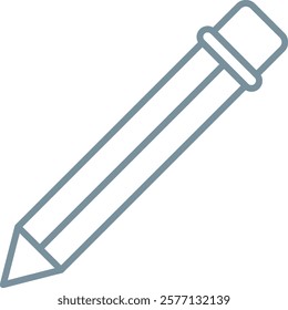 Pencil vector icon. Can be used for printing, mobile and web applications.