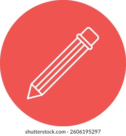 Pencil vector icon. Can be used for printing, mobile and web applications.