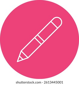 Pencil vector icon. Can be used for printing, mobile and web applications.