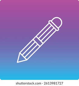 Pencil vector icon. Can be used for printing, mobile and web applications.