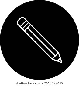 Pencil vector icon. Can be used for printing, mobile and web applications.
