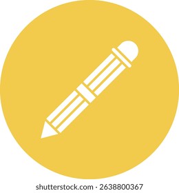 Pencil vector icon. Can be used for printing, mobile and web applications.