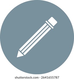 Pencil vector icon. Can be used for printing, mobile and web applications.