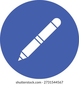 Icono de Vector de lápiz. Se puede utilizar para aplicaciones de impresión, móviles y de Web.