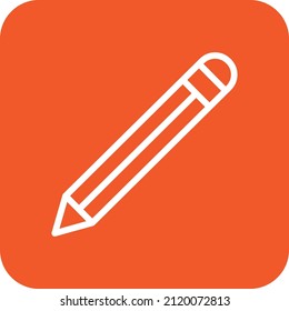 Ilustración de diseño de iconos del vector de lápiz