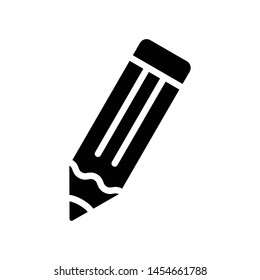 Pencil Vector Icon Design Template