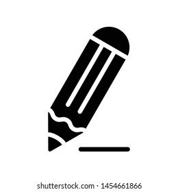 Pencil Vector Icon Design Template