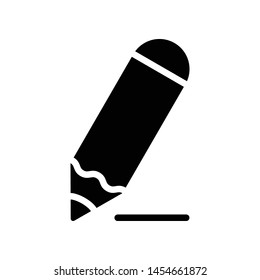 Pencil Vector Icon Design Template